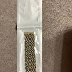 Gold Mesh Watch Band